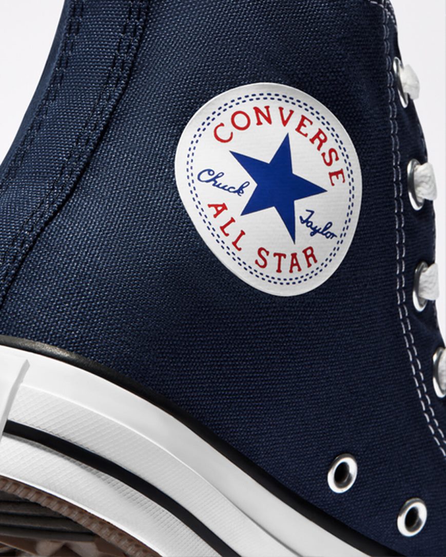 Women's Converse Chuck Taylor All Star Classic High Top Shoes Navy | AU C4350X